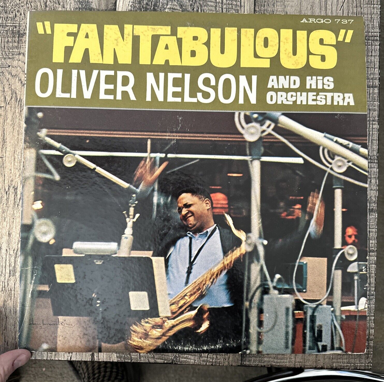 OLIVER NELSON Fantabulous LPS737 LP Vinyl 1964 Argo