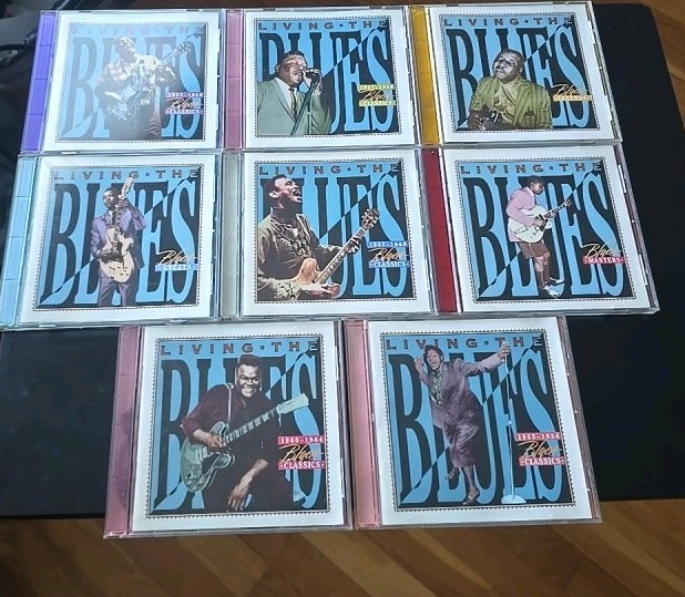Living the Blues Time Life Series CD Lot Of 10 50s 60s 70s Legends