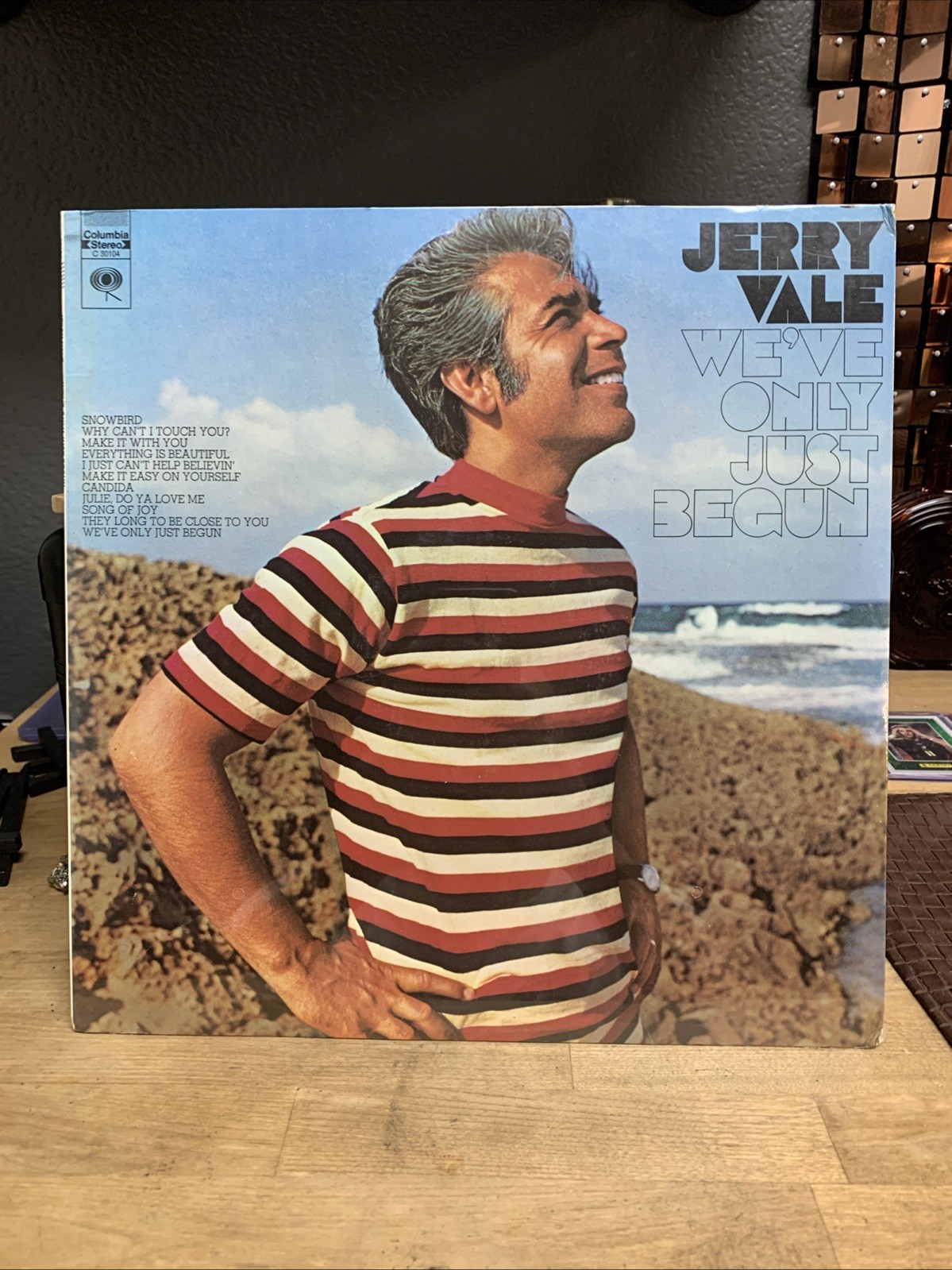 Jerry Vale - We've Only Just Begun - Vinyl LP 1971 Columbia Stereo C-30104 VG+