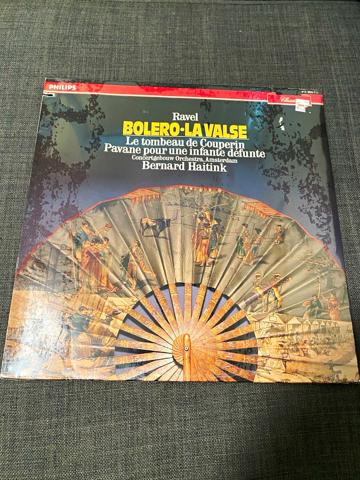 Ravel Bolero/La Valse – Haitink/Concertgebouw – Philips Sealed LP (Cutout)