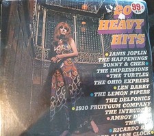 20 Heavy Hits - 1970 Adam Productions - Classic Rock Vinyl LP VG+/VG+ picture
