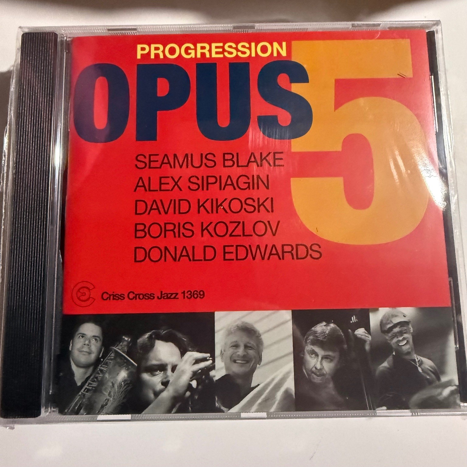 Opus 5 – Progression CD 2014 Criss Cross Jazz Modern Jazz
