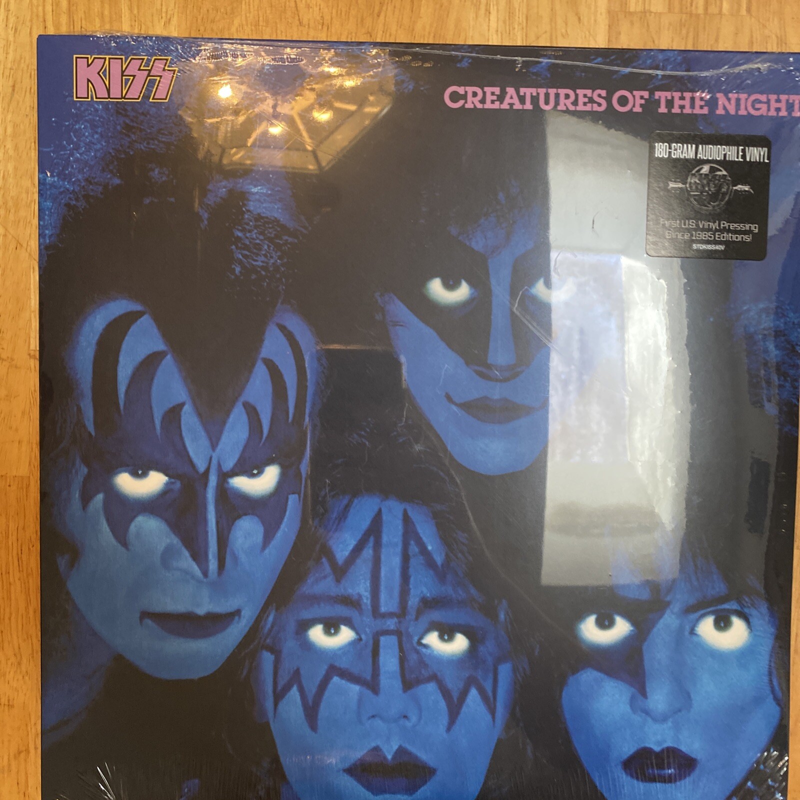 KISS Creatures of the Night US LP 2014 180 Gram Issue Still Sealed
