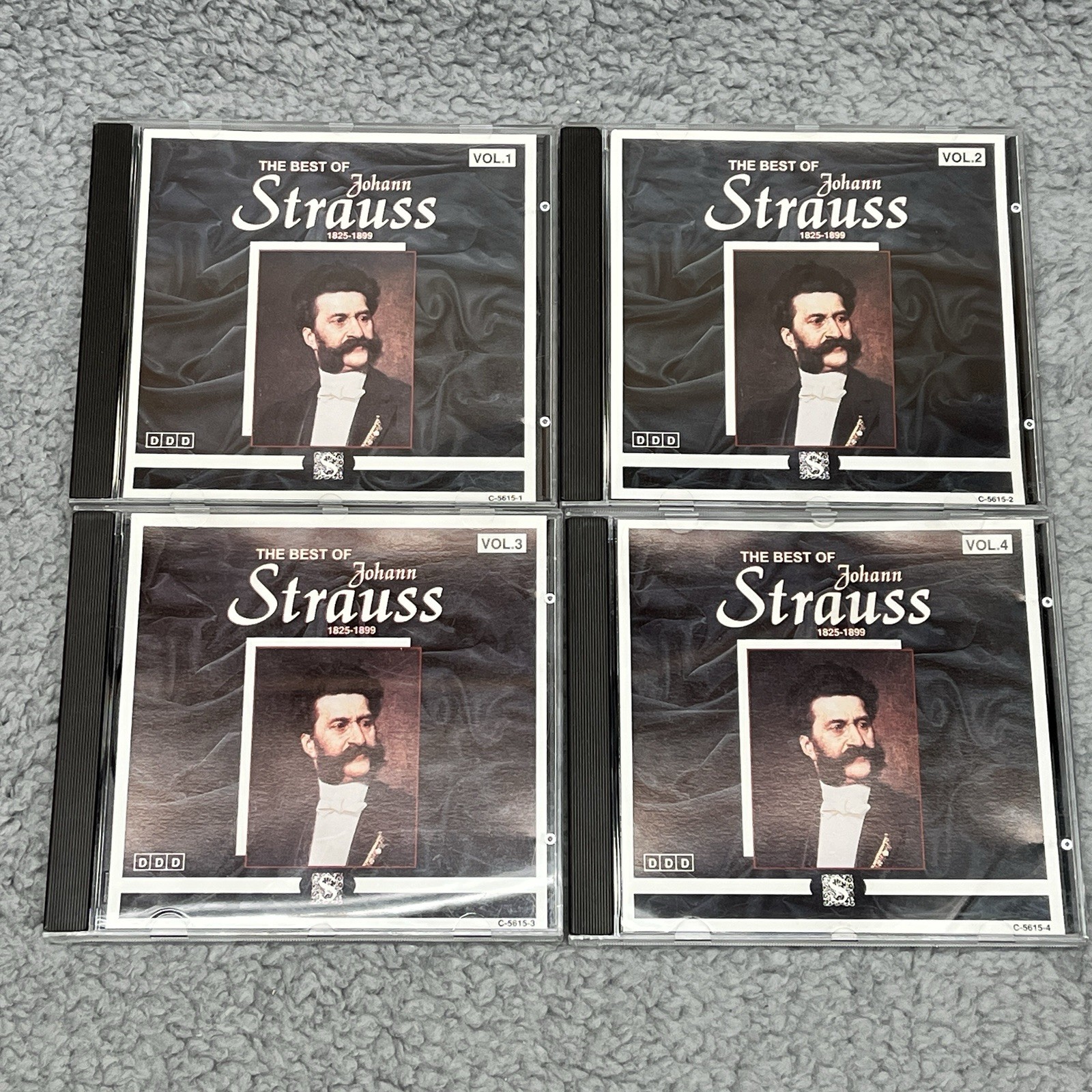 Best of Johann Strauss Vol 1-4 CD Collection 4 CDs 26 Songs