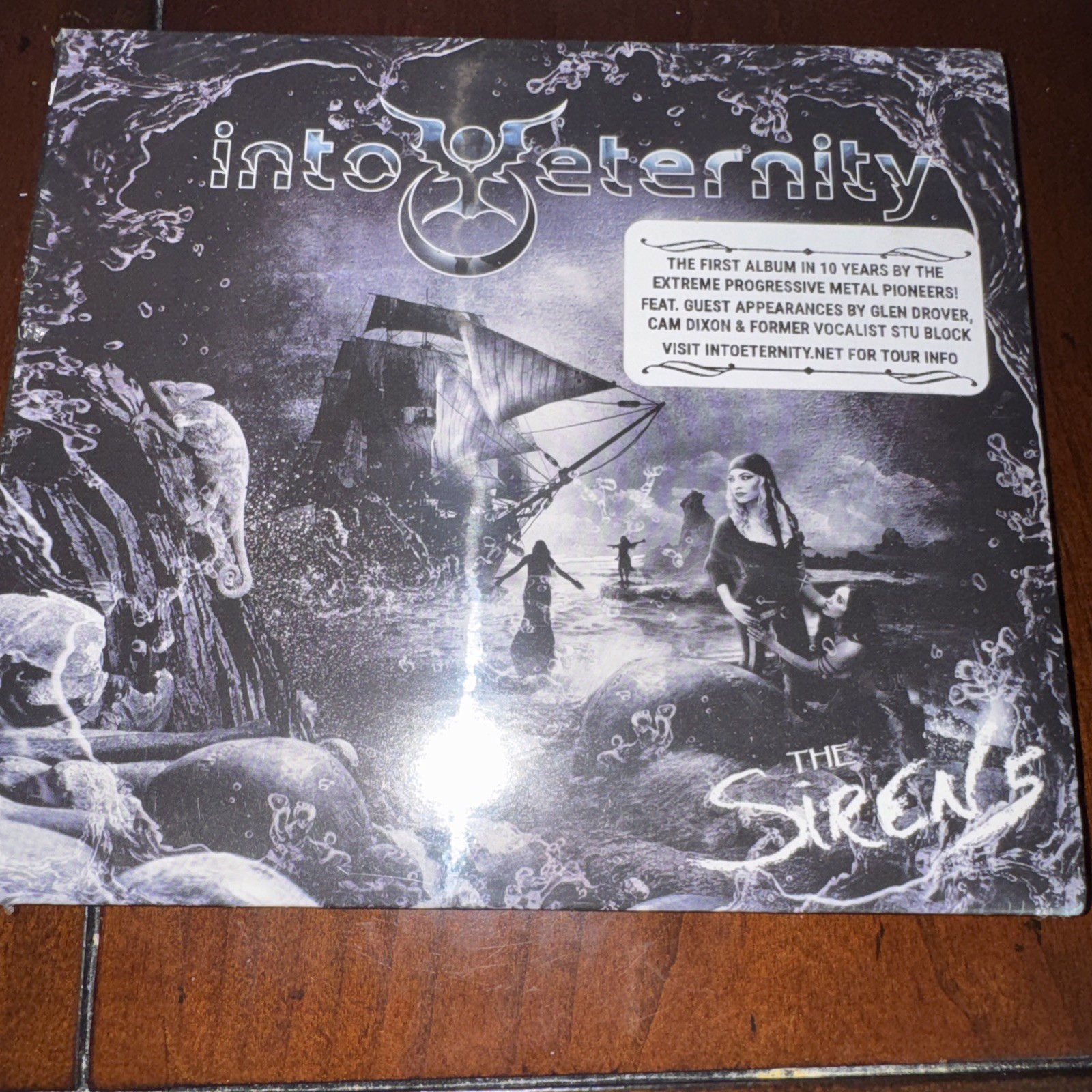 Into Eternity: The Sirens CD 2018 Salem, M-Theory Audio USA M-028 Digipak NEW