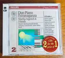 Philips Duo Piano Extravaganza Various Composers 2 Audio CDs Album New Sealed picture