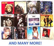 45 rpm's of the 80's & 90's PART 3 - YOU PICK - Pop-Rock-Soul-Country-Novelty picture