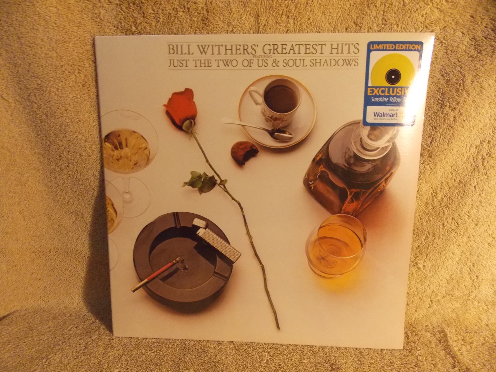 Bill Withers' Greatest Hits, Yellow Vinyl, Factory Sealed, 