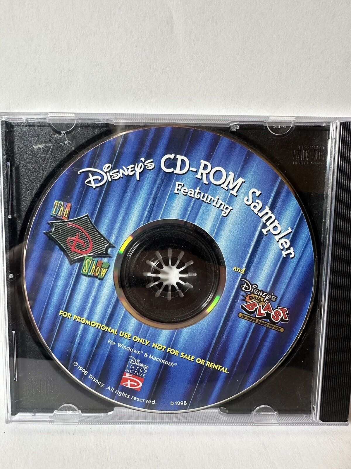Walt Disney World 2000 Yearlong Millennium Celebration CD Energizer Promo Rare
