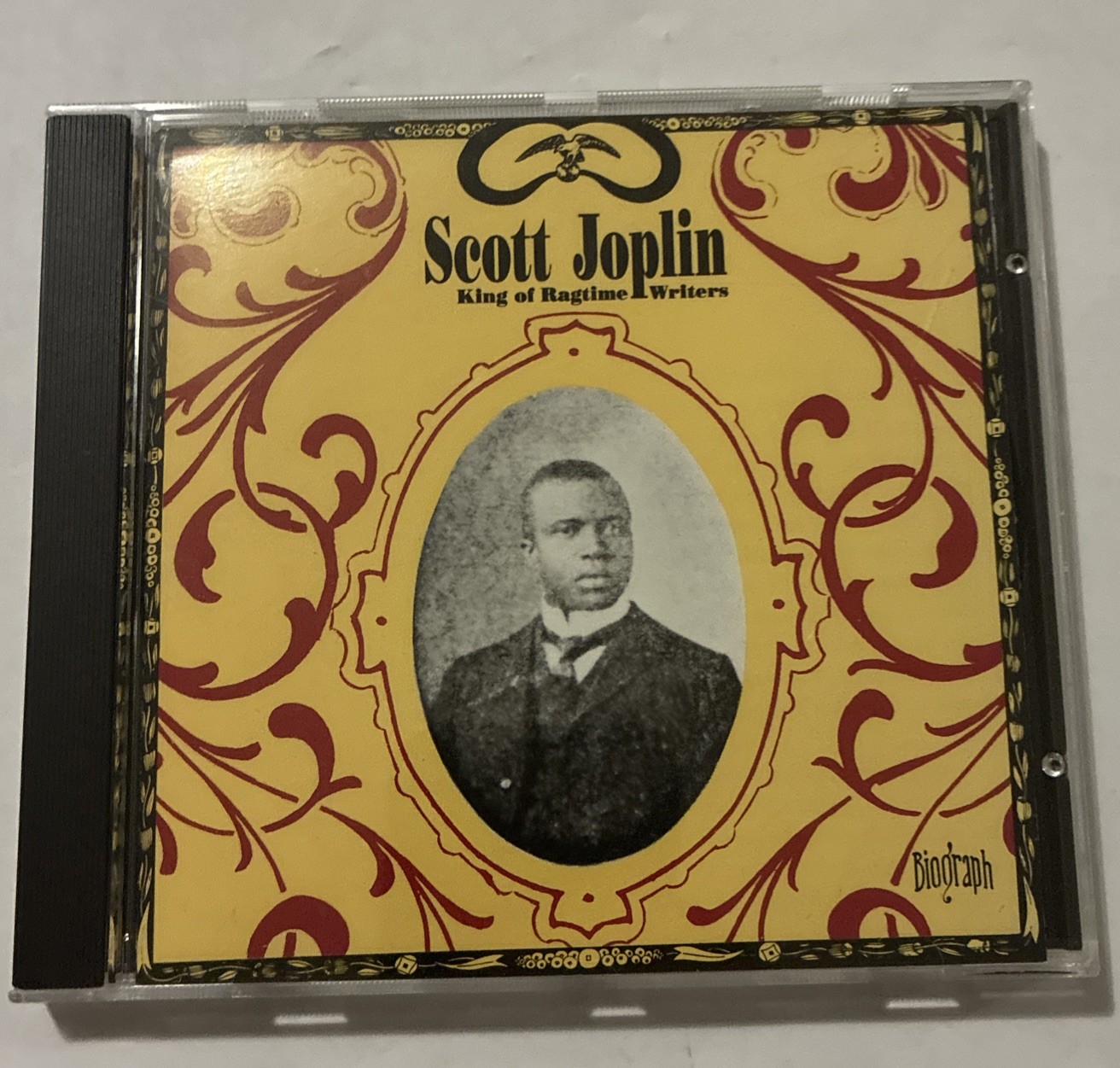 Scott Joplin CD, King Of Ragtime Writers (1989, Biograph Records)