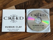 CREED Human Clay RARE 1999 GERMANY promo collectors CD album with bonus track picture