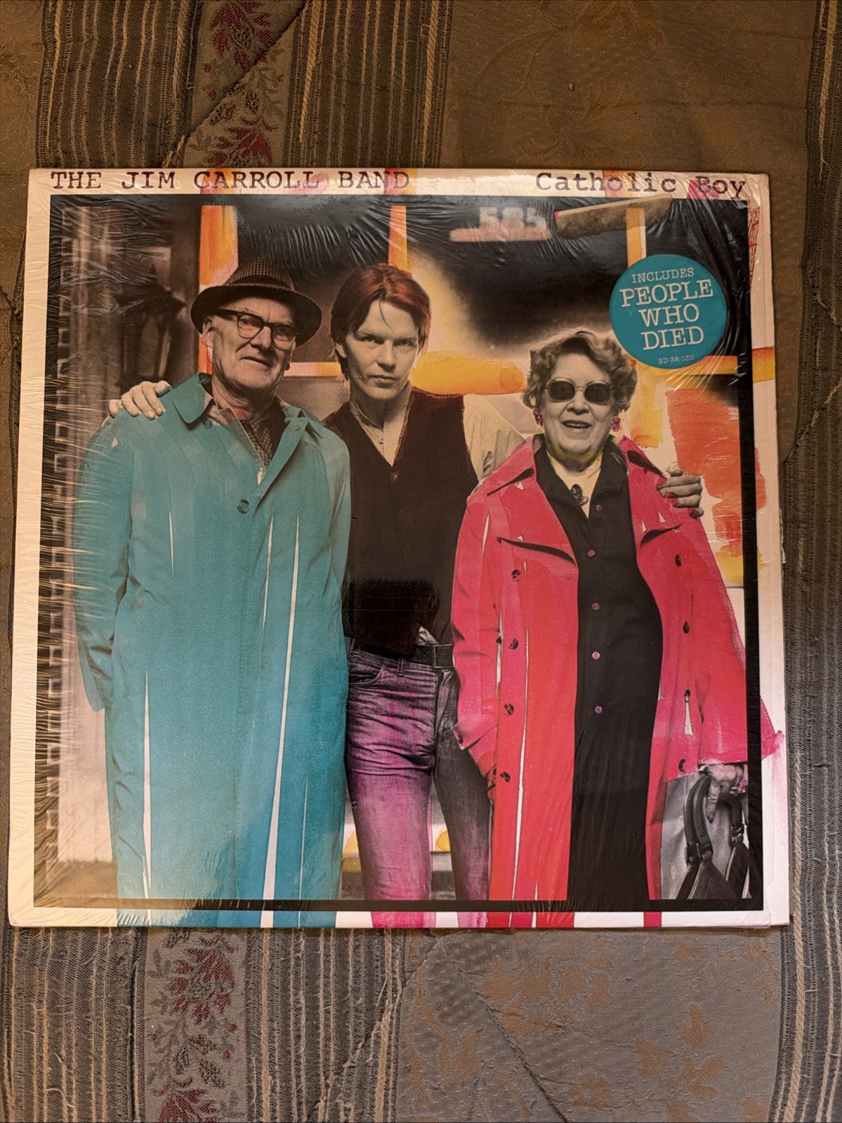 The Jim Carroll Band Catholic Boy ATCO SD38-132 Vinyl LP 1980 Shrink