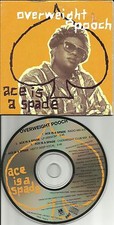 OVERWEIGHT POOCH Ace is a Spade w/ 3 RARE MIXES CLUB PROMO DJ CD Single 1991 picture