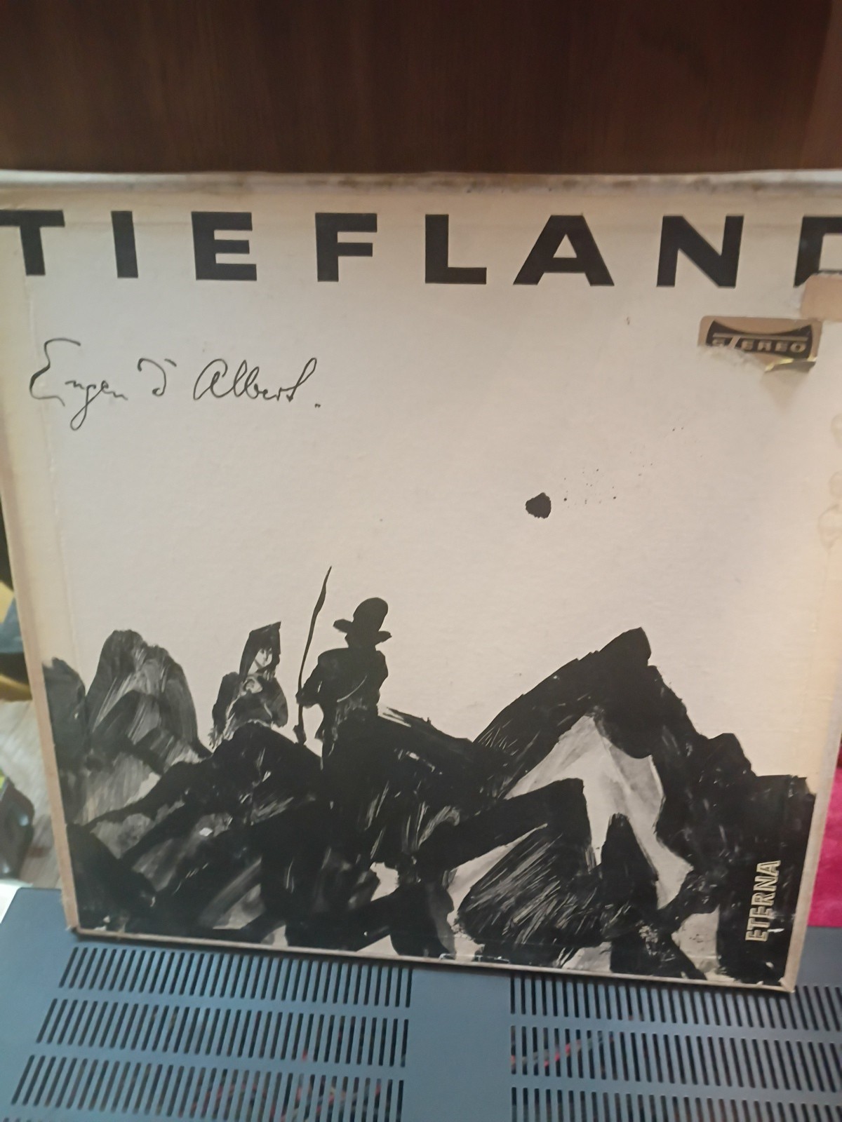 Tiedland Eugen d'Albert Eterna Stereo 3LPs Box 820 367 369 