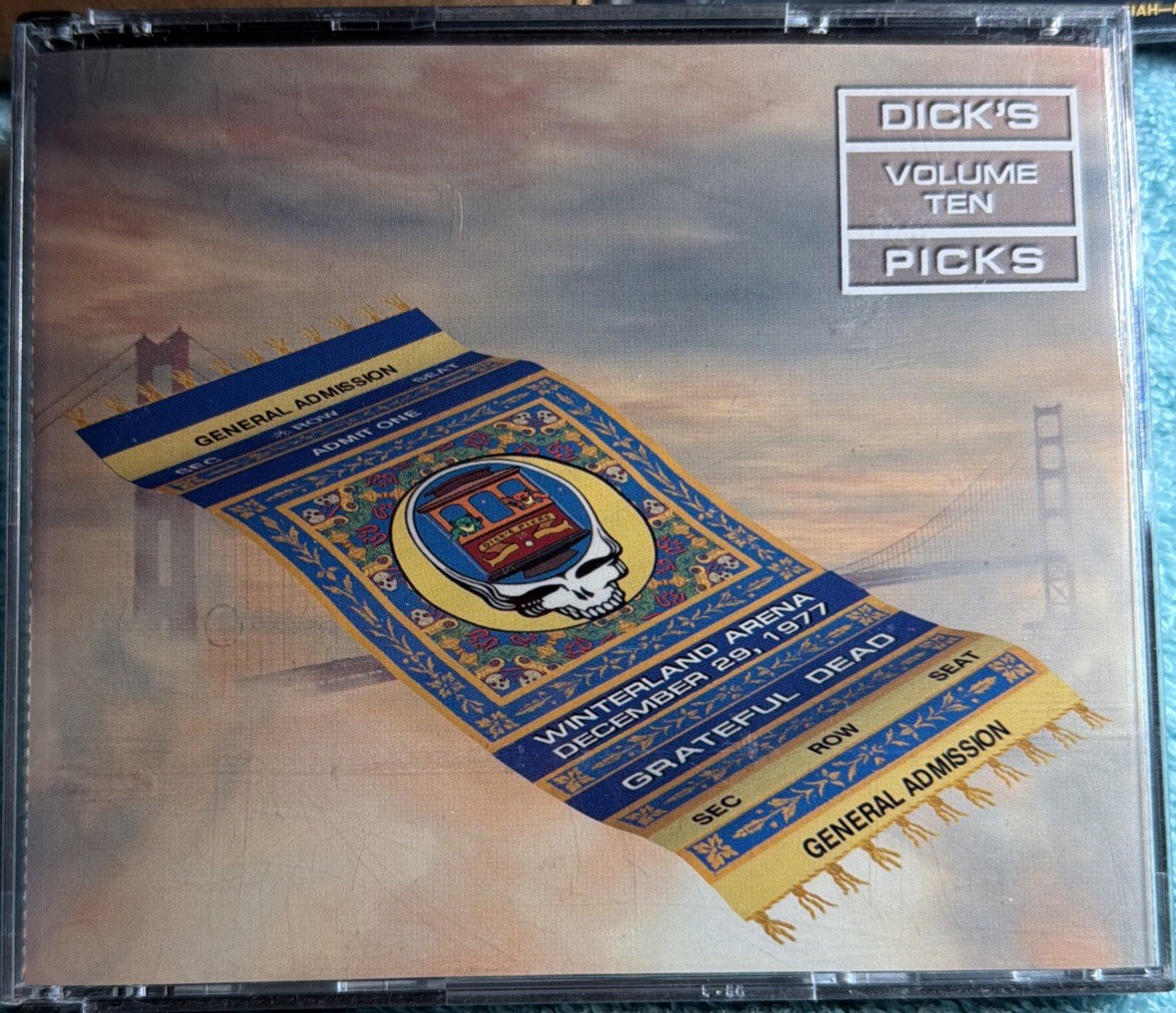 Grateful Dead - Dick\'s Picks VOL 10 - 3 CD - 1998 Edition - GDCD 4030 - 12/29/77