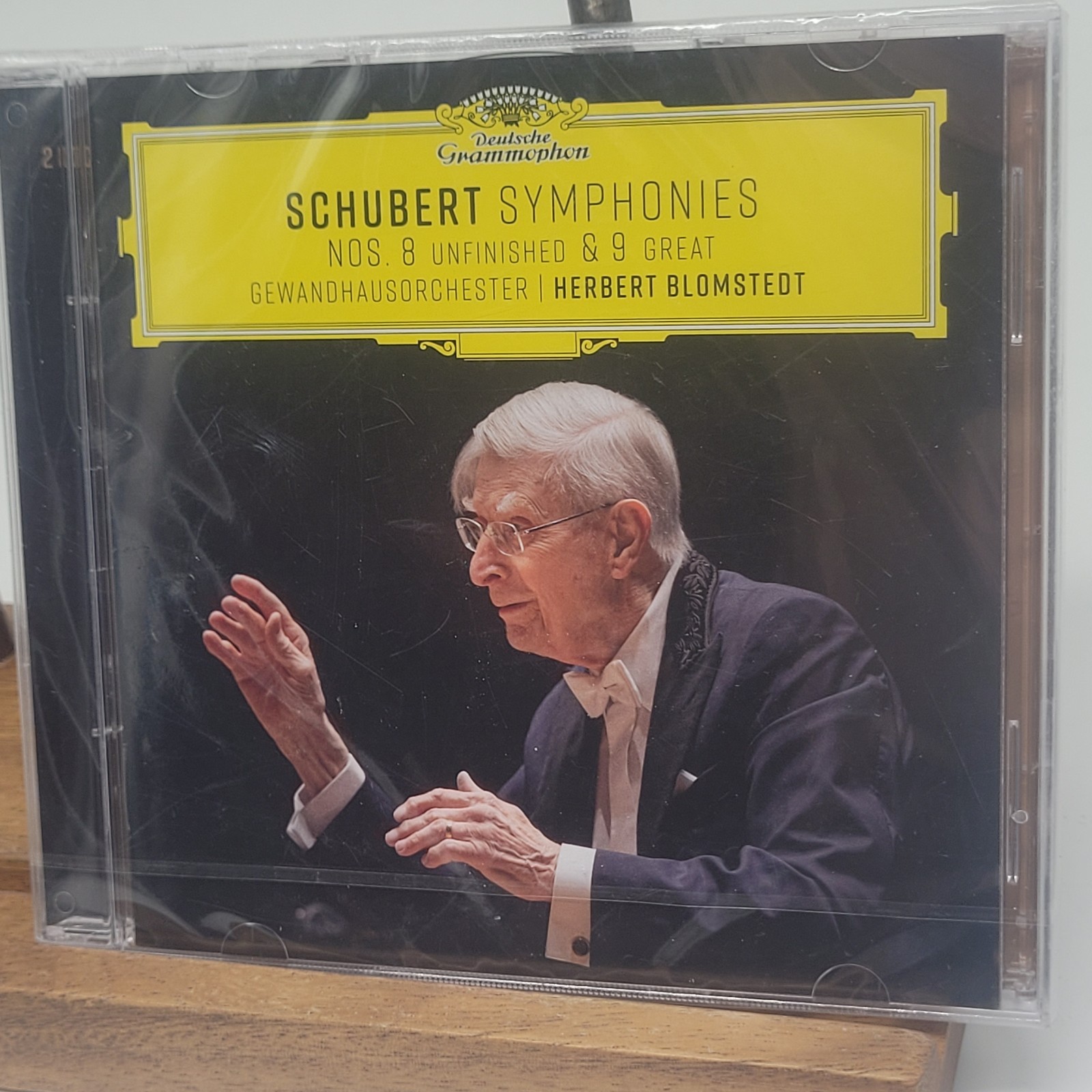 New Sealed Franz Schubert Symphonies Nos. 8, Unfinished 9 Czech Import