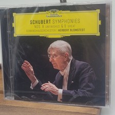 New Sealed Franz Schubert Symphonies Nos. 8, Unfinished 9 Czech Import picture