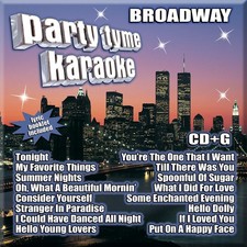 Party Tyme Karaoke - Broadway (16-song CD+G) picture