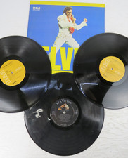 Lot of 3 Vintage 1973 Elvis Vinyl Records RCA picture