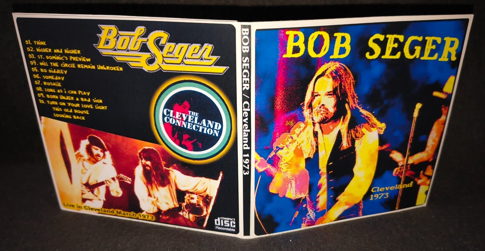 Bob Seger Cleveland 1973 Gate Fold CD Package NEW