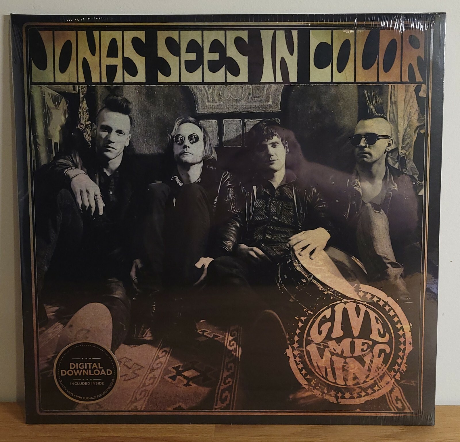 Jonas Sees in Color Give Me Mine 2014 JSIC Records Numberd Limited Pressing LP