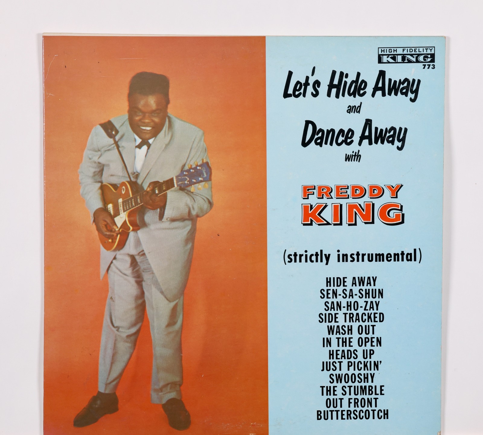 Freddie King Let's Hide Away King Records LP 1961 Very Good (VG)