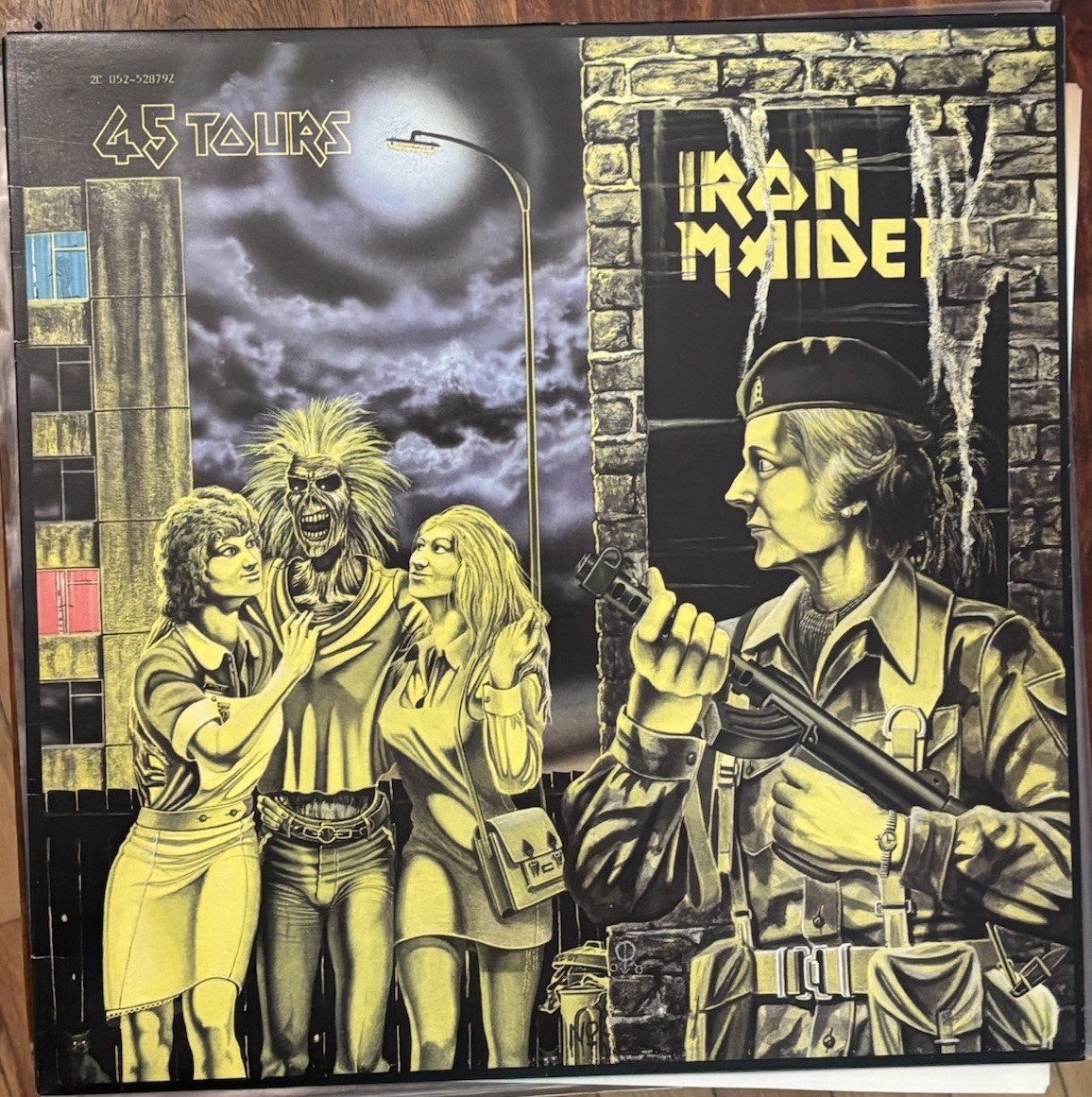 Iron Maiden Women in Uniform 12” French 1980 Pathé Marconi Amazing EX/NM Rare