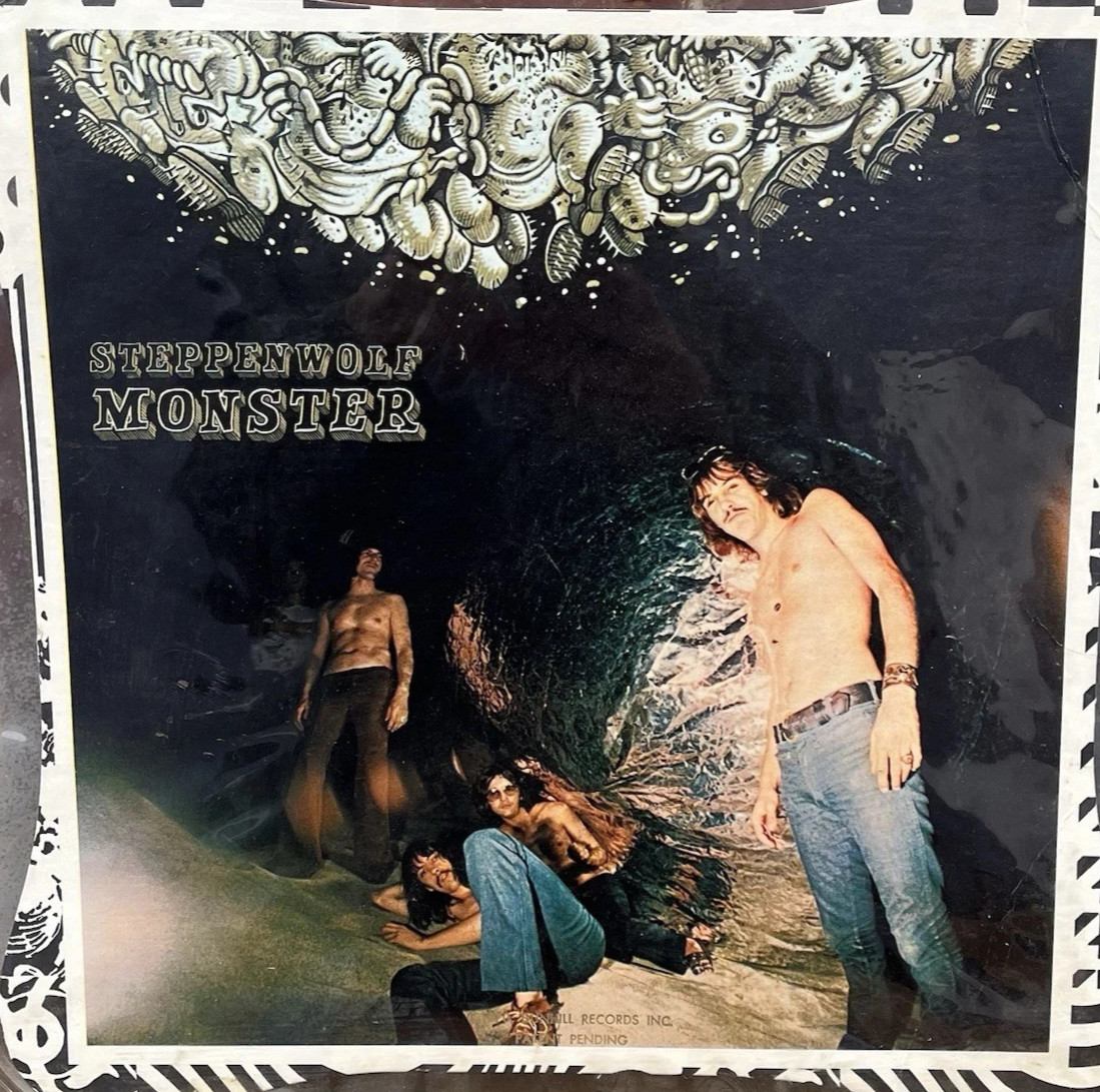 Vintage Steppenwolf, Monster, Dunhill Records 1970 Promotional Inflatable Pillow