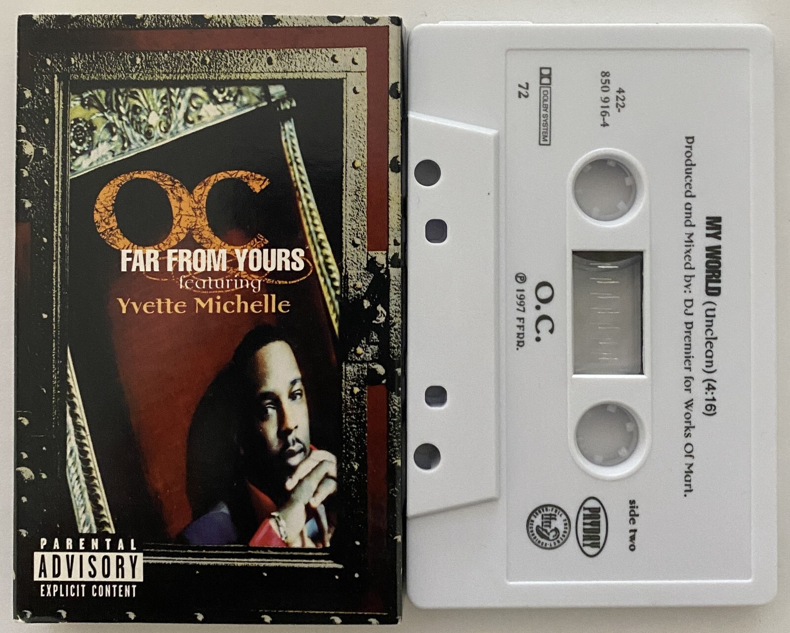 Far From Yours by O.C. featuring Yvette Michelle, Cassette, Single