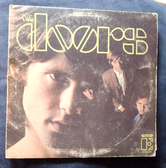 THE DOORS LP DOORS 1967 RARE EDITION BROWN LABEL EKS 74007 STER. LP VG SLEEVE G+