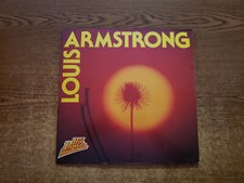 RARE ITALY 1982 MINT-EXC Louis Armstrong ? Louis Armstrong & BOOKLET HP19 LP33 picture