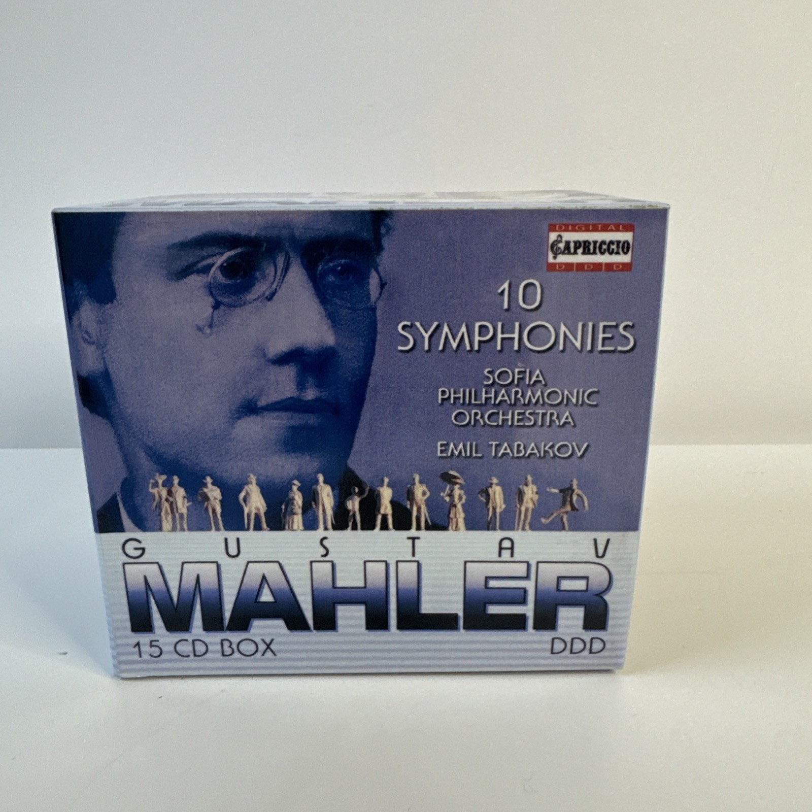 Gustav Mahler 10 Symphonies Sofia Philharmonic Orchestra 15 CD Box Set MINT 1996
