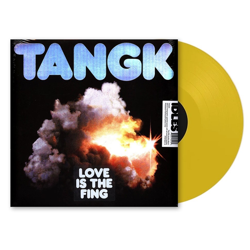 Idles TANGK Deluxe Yellow Vinyl LP Gatefold Sleeve Art & Lyric Booklet Sealed