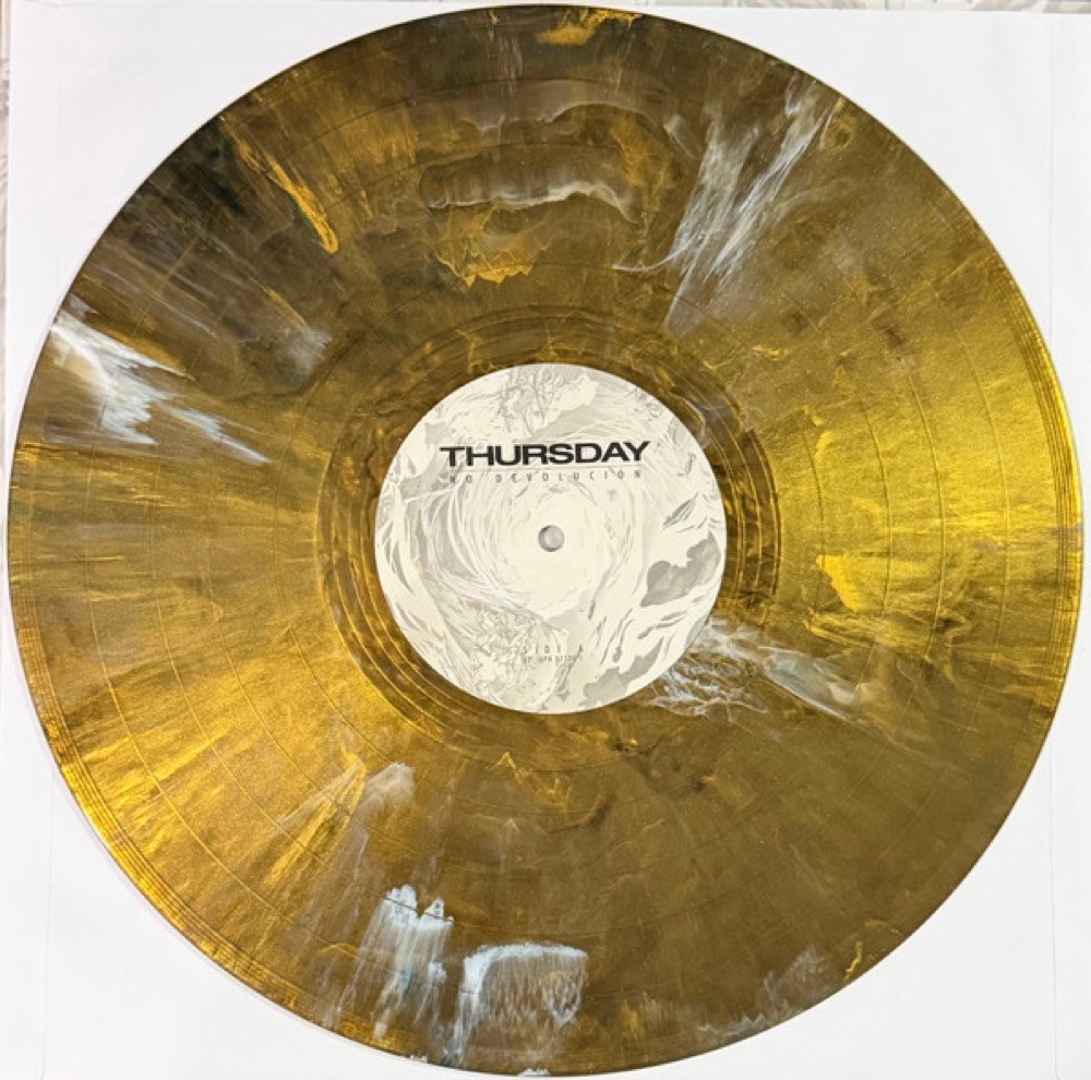 Thursday No Devolucion Metallic Heart Etched Limited Edition Vinyl