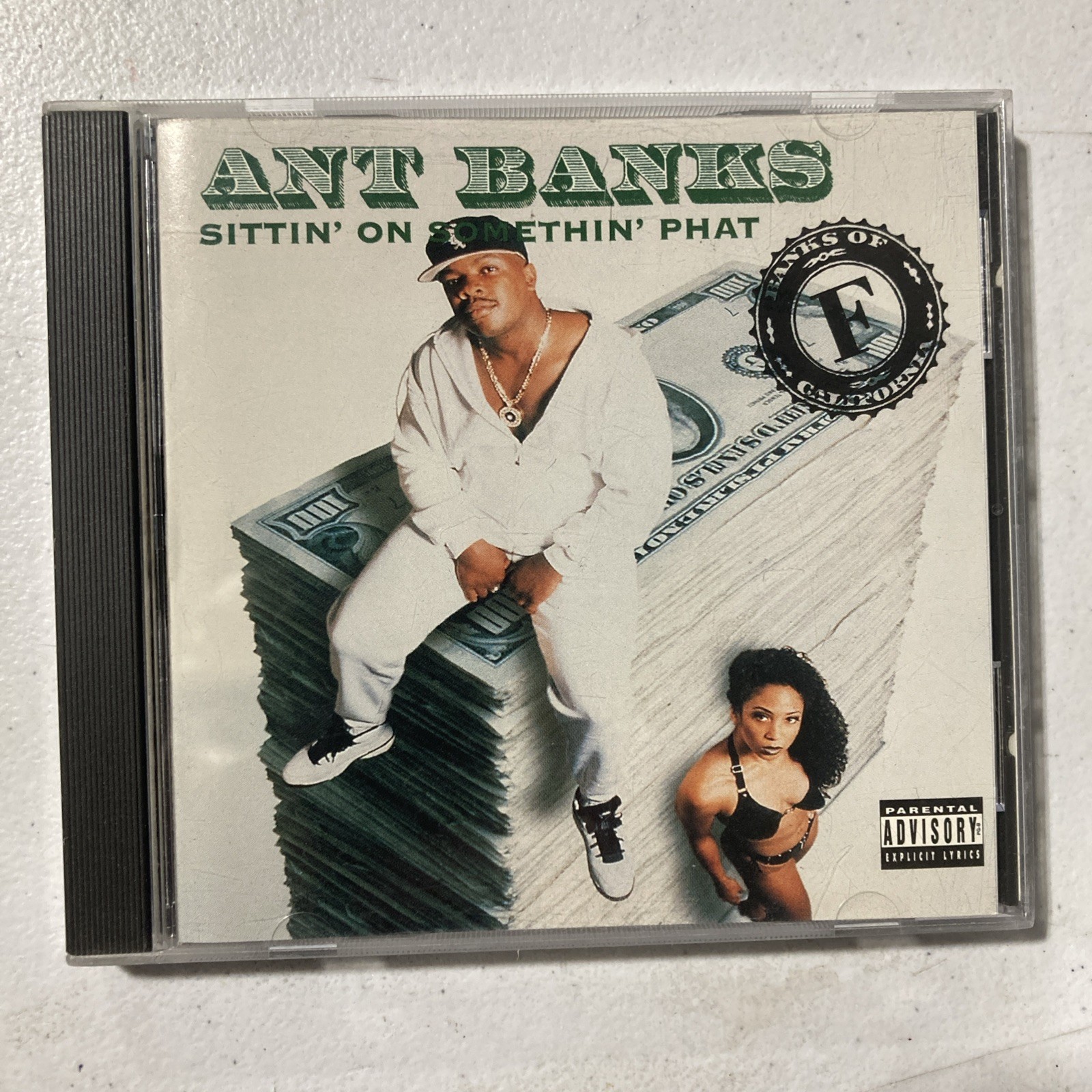 Sittin' on Somethin' Phat by Ant Banks (CD, 1993) Jive 01241-41496-2