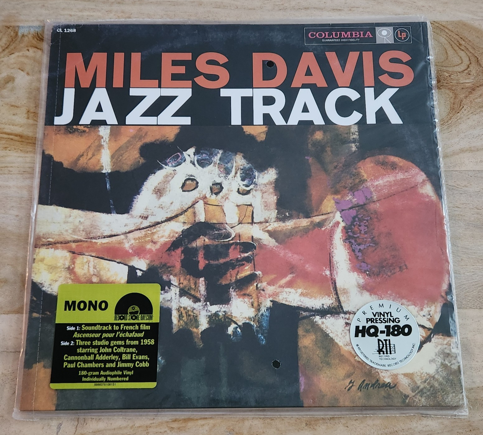 Miles Davis - Jazz Track Vinyl LP Sealed 2013 Columbia Mono Numbered 180G RSD