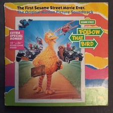 Sesame Street Follow That Bird Original Motion Picture Soundtrack 1985 Vinyl LP picture