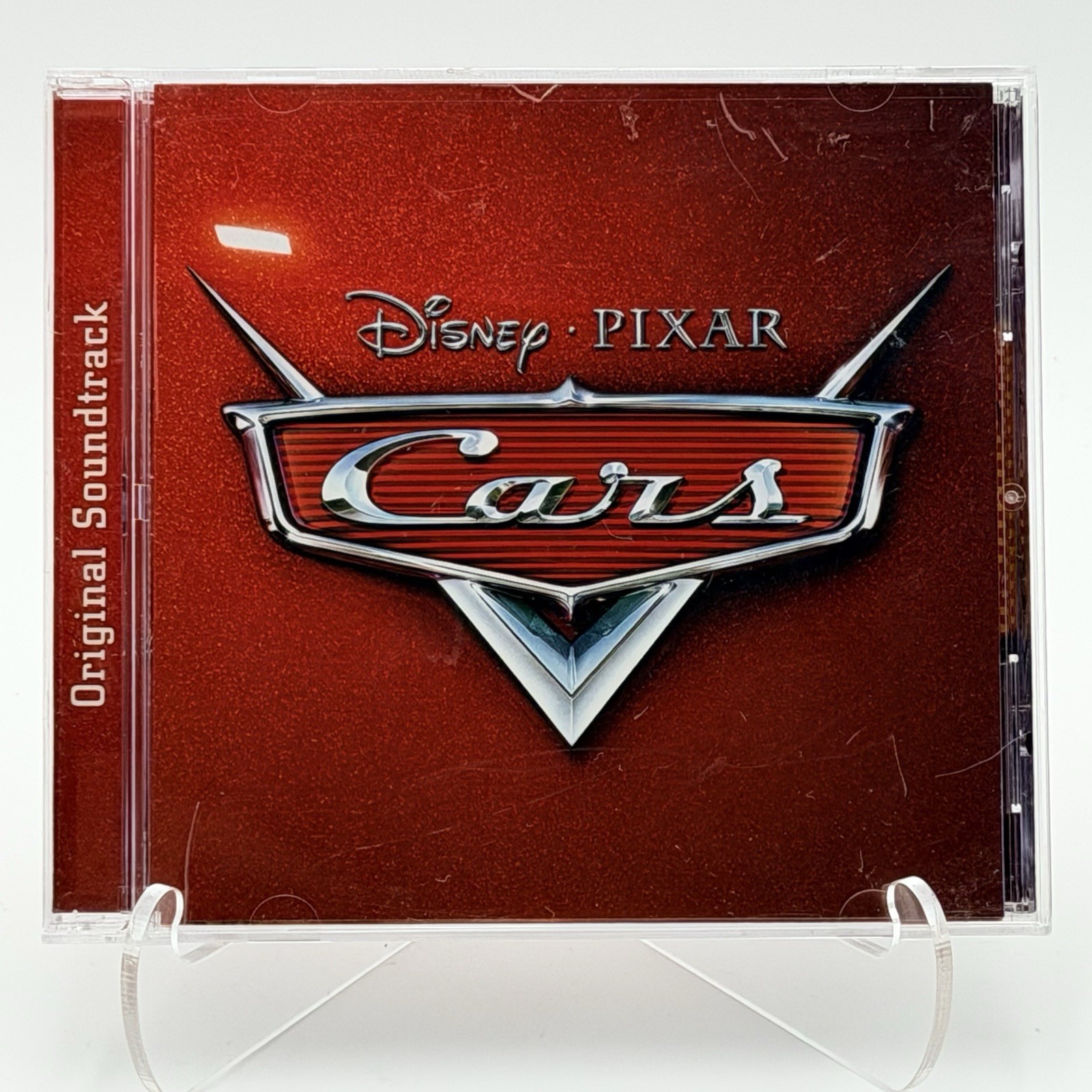 Disney Pixar Cars Original Soundtrack CD 2006 Randy Newman Sheryl Crow VGUC