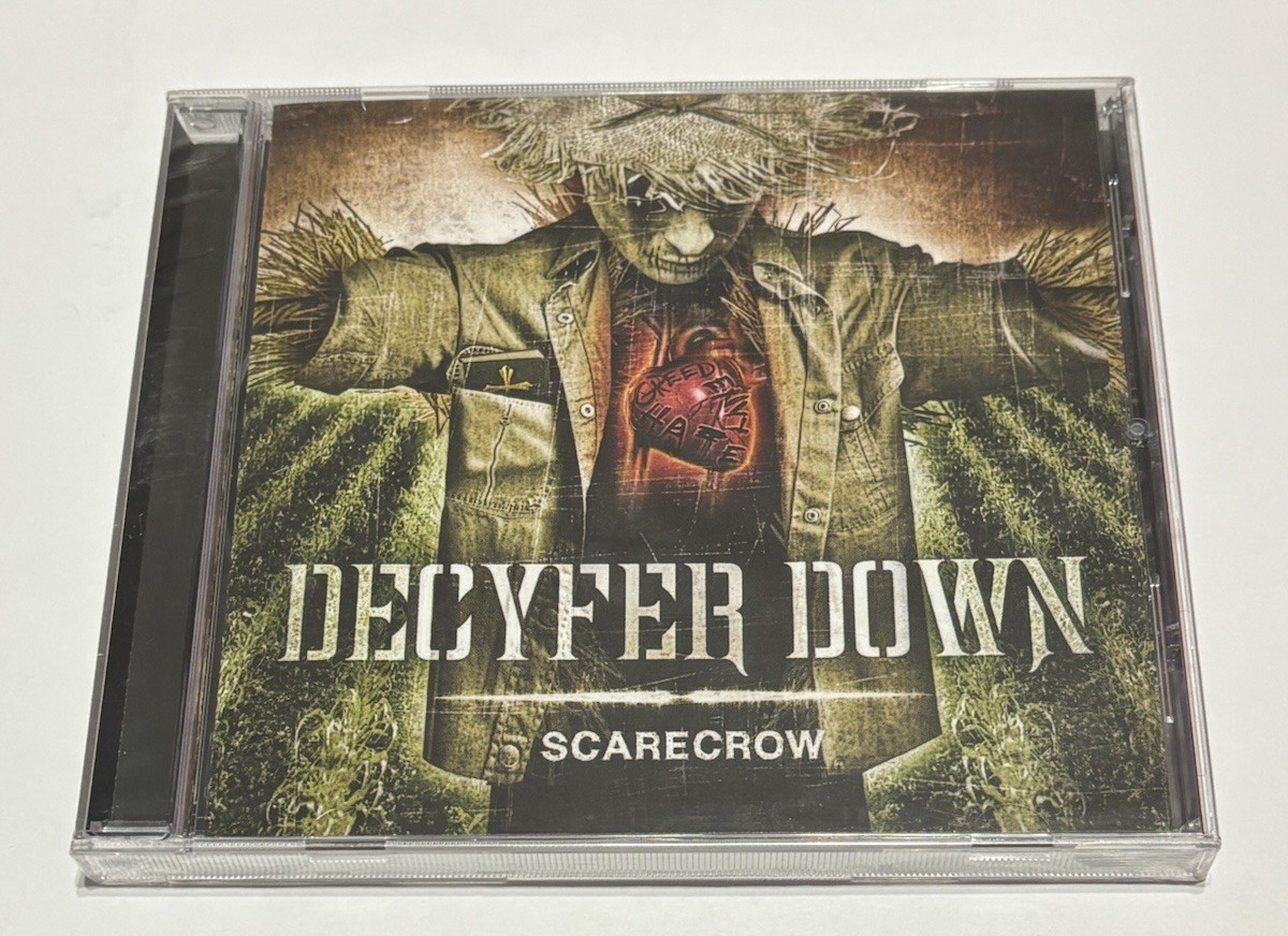NEW Scarecrow by Decyfer Down CD 2013 Fair Trade Services Christian Rock