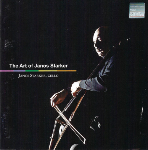 RARE 2-CD SET: Janos Starker-Cello Music by Bottermund, Kodaly, Schubert, Franck