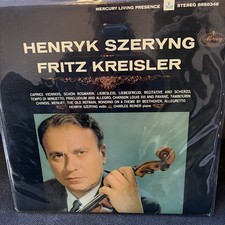 Mercury Living Presence Stereo Henryk Szeryng/Fritz Kreisler VG/VG+ Play Tested picture