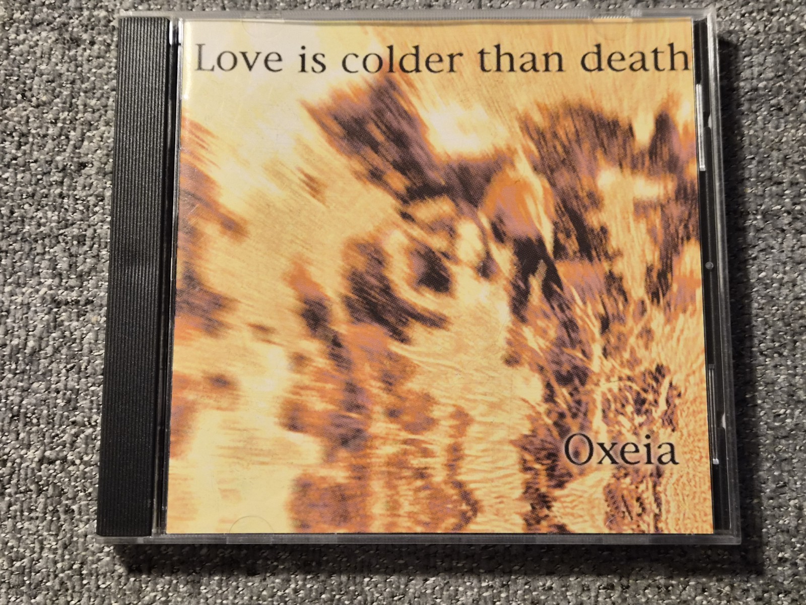 (321) Love Is Colder Than Death – Oxeia CD MET 007 Metropolis Records Darkwave