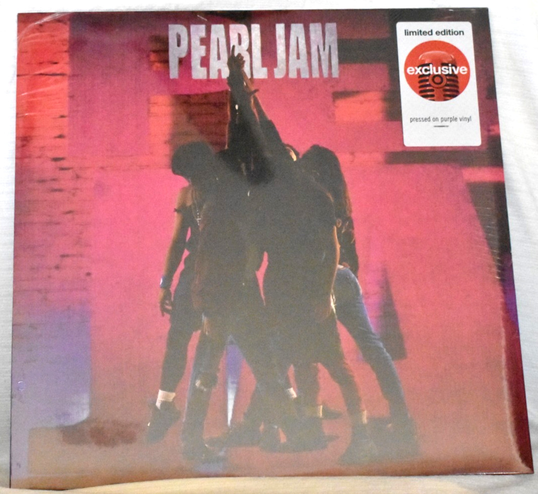 PEARL JAM - TEN - TARGET LIMITED EDITION PURPLE VINYL - BRAND NEW SEALED
