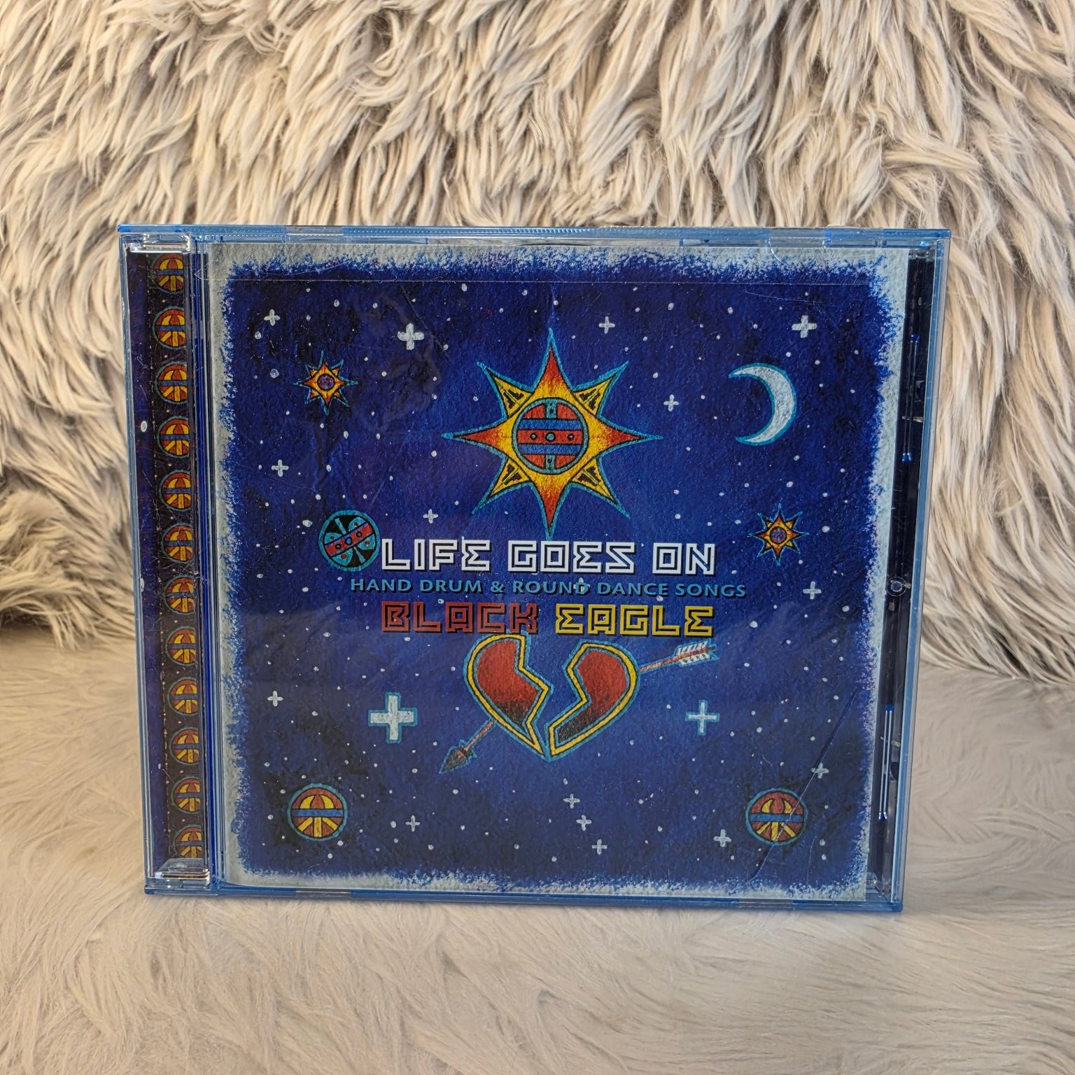 BLACK EAGLE – Life Goes On CD 2001 Native American Hand Drum SOAR