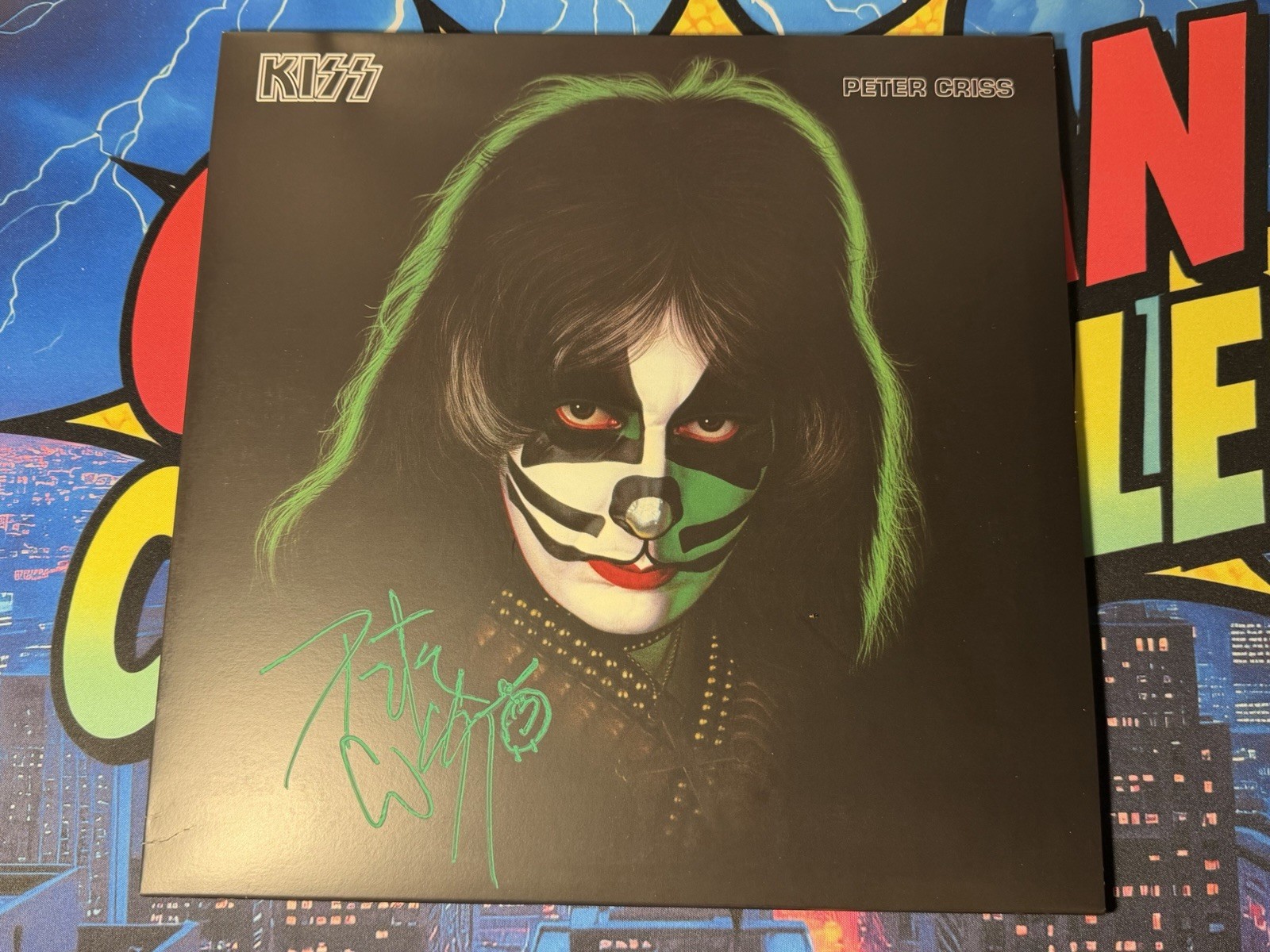 KISS Peter Criss 2014 Complete Solo LP Signed At Fan Boy Orlando 2026