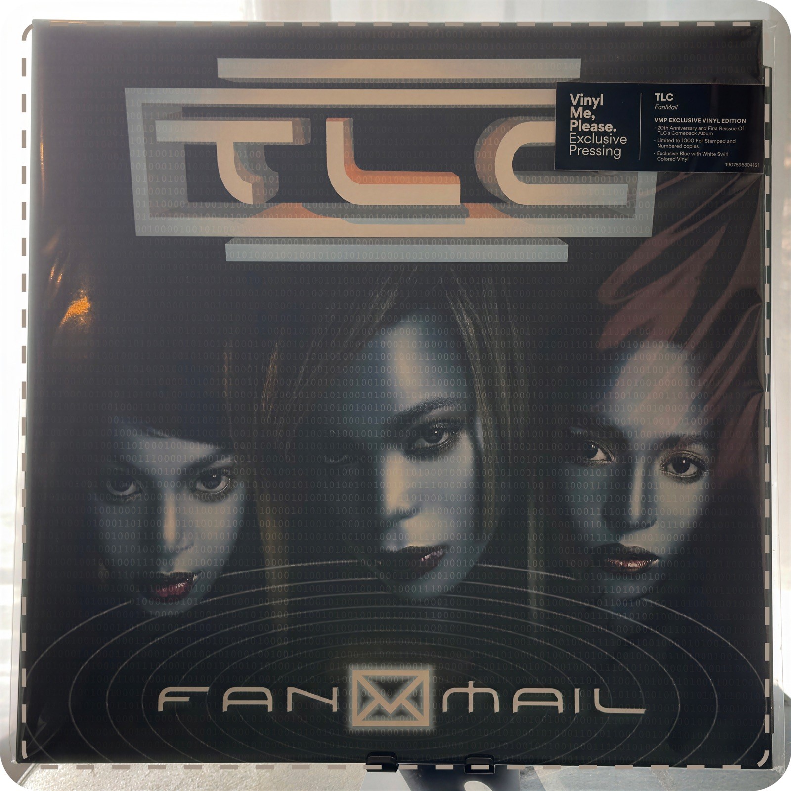 TLC, FanMail VMP Exclusive, Rare, Blue/White Swirl 2LP Numbered Reissue