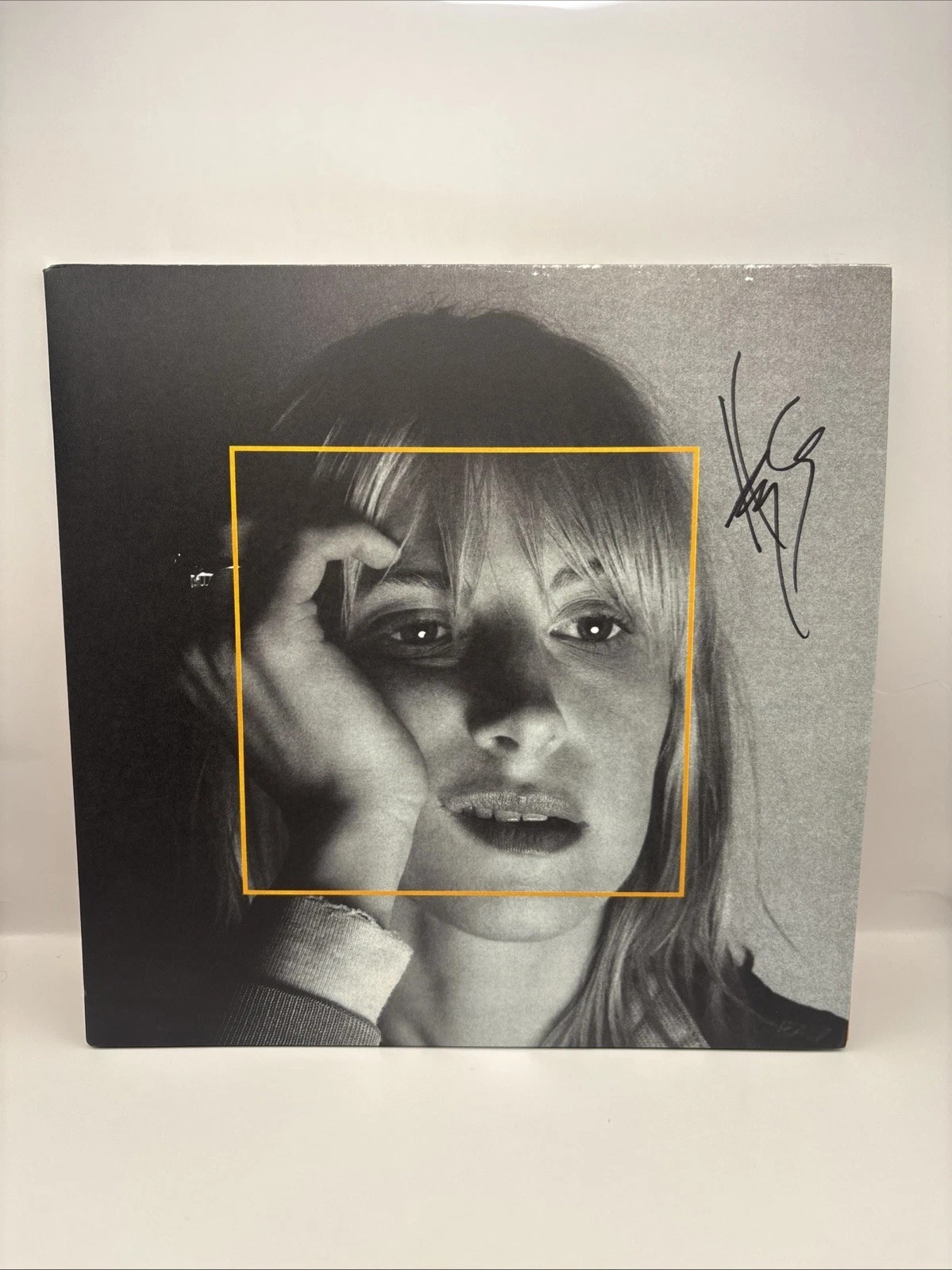 Hayley Williams SIGNED COVER Ego Death At A Bachelorette Party 2LP Yellow Vinyl