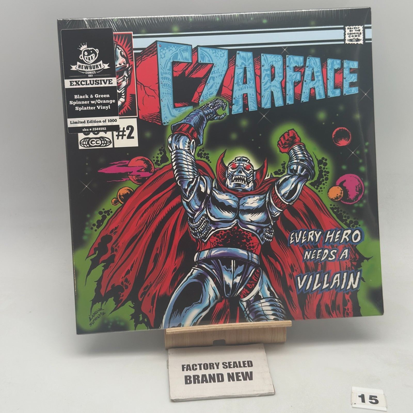 Czarface – Every Hero Needs A Villain Limited Edition 2015 New/Sealed