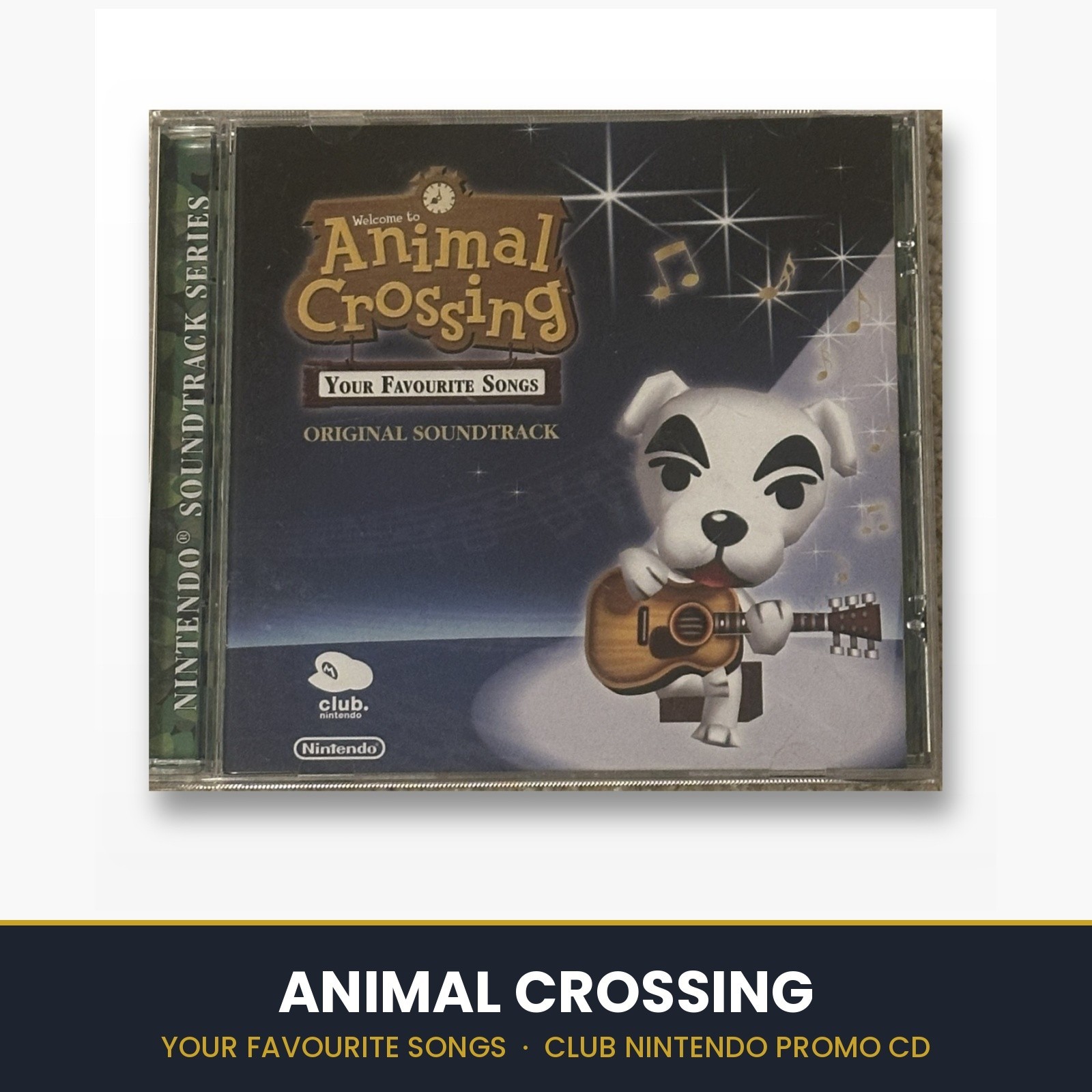 Animal Crossing Your Favourite Songs Original Soundtrack CD Club Nintendo Promo