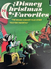 Disney Christmas Favorites 1973 M-vinyl LP Disneyland 1356+bonus CD TESTED rare picture